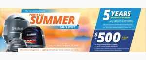 Yamaha summer 2019 Promo